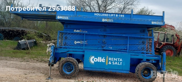 Работна вишка Holland Lift. , снимка 13 - Индустриална техника - 54461246