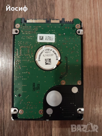 Хард диск за лаптоп HDD Hitachi 1TB, sata, 100% Health, снимка 2 - Твърди дискове - 54817616