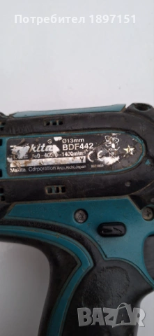 Винтоверт Makita BDF422, снимка 3 - Винтоверти - 53950237