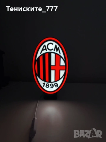 3д лампа AC Milan