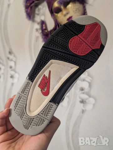 Air Jordan 4 Retro OG „Cement“ номер 43 ,5-44, снимка 9 - Маратонки - 54934704