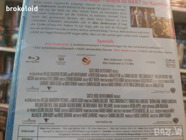 Мис Таен Агент - Сандра Бълок - български субтитри , снимка 2 - Blu-Ray филми - 55264623