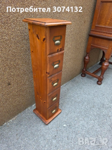 Шкафче / колонка в стил Рустик , снимка 4 - Шкафове - 54265104