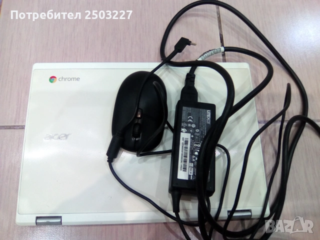 Acer ChromeBook 11 CB3-131-C8D2 11.6″ – Celeron 2.16GHz 2GB Ram 16GB eMMC, снимка 12 - Лаптопи за дома - 54577412