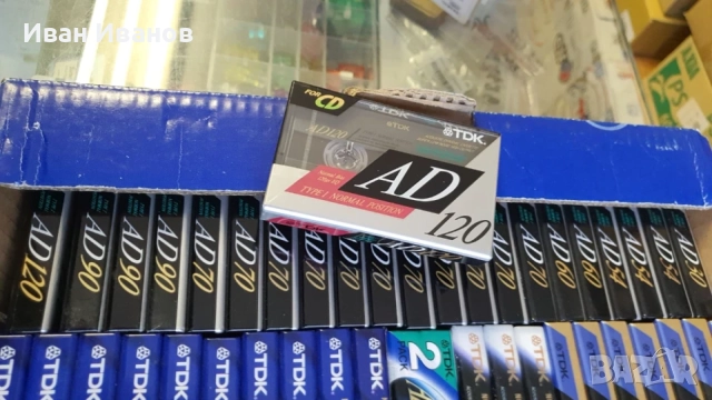 TDK AD японски аудиокасети