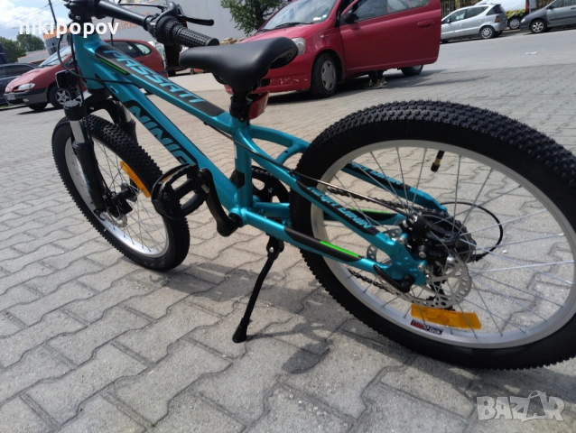 BG Алуминиев велосипед 20" NINJA син, снимка 8 - Велосипеди - 54334708