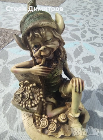 Дуенде митично същество подобно на елф или гном фолклор Испания и Португалия,палави духове, снимка 7 - Антикварни и старинни предмети - 54145070