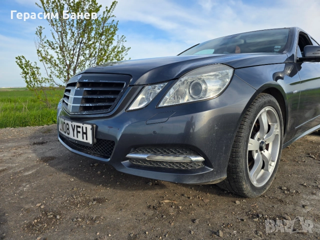 Предна броня оборудвана OEM MERCEDES W212 E 350 CDI 4MATIC OM642 2011, снимка 8 - Части - 54666819