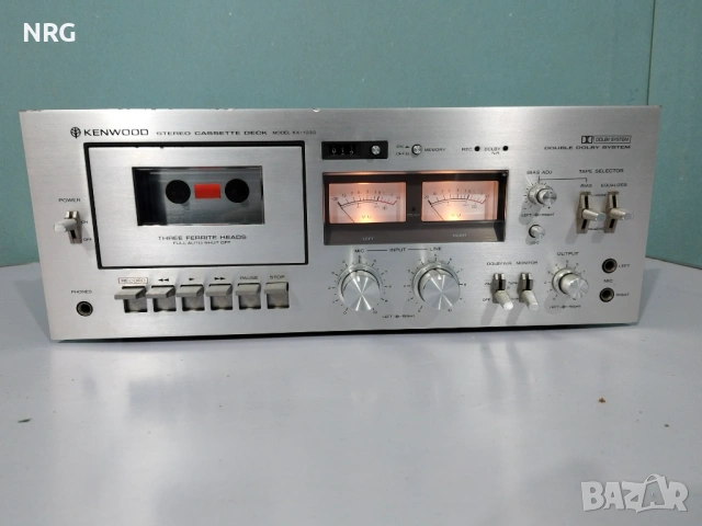 Vintage Kenwood KX-1030 3 Head Stereo Cassette Deck, снимка 2 - Декове - 54402437