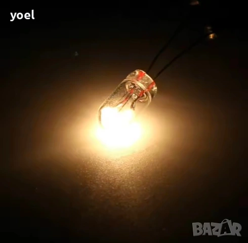 10 бр./пакет Миниатюрни 0.07A 3 мм Мини крушки 12V Мини крушка Едисон Нажежаема жичка , снимка 2 - Аксесоари и консумативи - 54085886