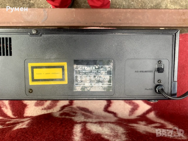 CD Player Fisher DAC-205 - 5 диска. Само за ценители!, снимка 7 - Аудиосистеми - 54894404