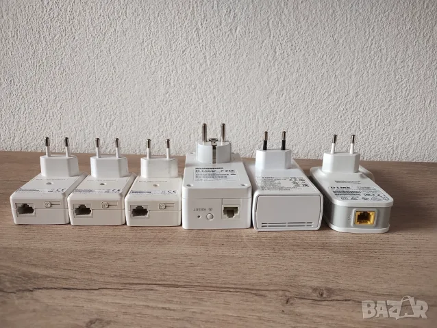 Комплект 6 броя D-link power line и wi-fi repeater, снимка 4 - Мрежови адаптери - 55480501