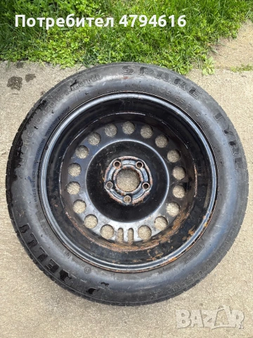 Резервна гума патерица BMW E46, снимка 2 - Гуми и джанти - 54172098