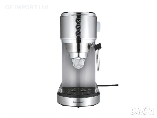 Еспресо Машина SILVERCREST SEMS 1350 A2 ИНОКС, снимка 7 - Кафемашини - 54969757