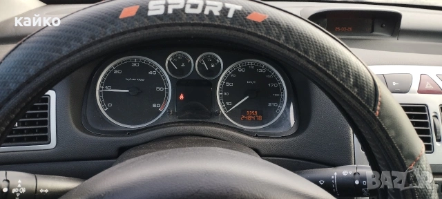 Пежо 307-2,0,110кс, снимка 3 - Автомобили и джипове - 54167398