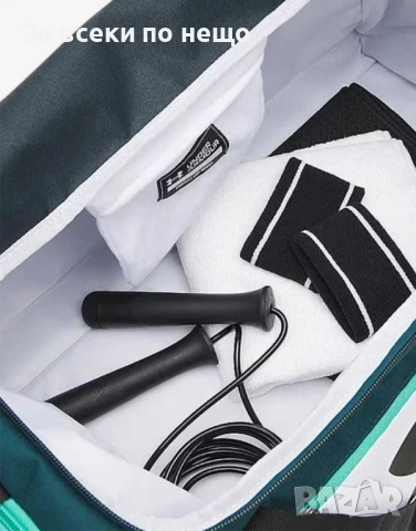 Оригинал! UNDER ARMOUR Undeniable 5.0 Small Duffle Bag Green унисекс спортен сак, снимка 3 - Сакове - 54326431