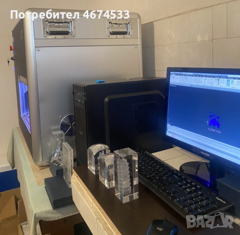 Професионална лазерна машина STN 2D/3D гравиране , снимка 4 - Други машини и части - 54008886