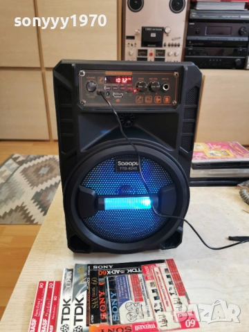 ТОНКОЛОНА С МИКРОФОН И ДИСТАНЦИОННО 0404261903, снимка 11 - Bluetooth тонколони - 54091897