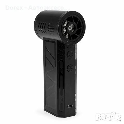 Електрическа духалка турбо пистолет 39,5 м/с, 5000 mAh, снимка 2 - Градинска техника - 55665034