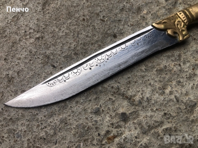 стар български нож, снимка 7 - Ножове - 51698316