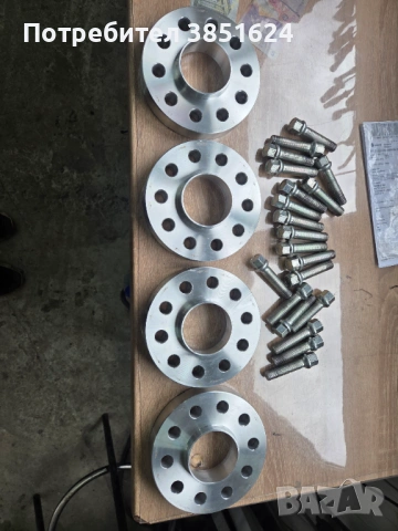 фланци 25мм за AUDI A4 A5 A6 комплект с болтове 