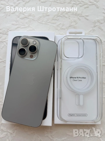 iPhone 16 Pro Max , Natural Titanium, 256gb