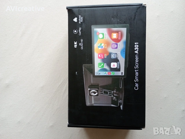 CAR SMART SCREEN A 301/4K/CARplay/ANDROID AUTO, снимка 6 - Аксесоари и консумативи - 55001757