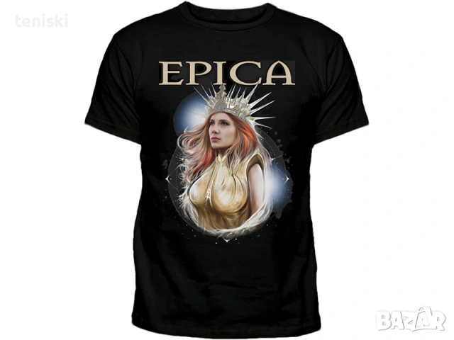 Рок тениски EPICA 5 модела, снимка 3 - Тениски - 54775459