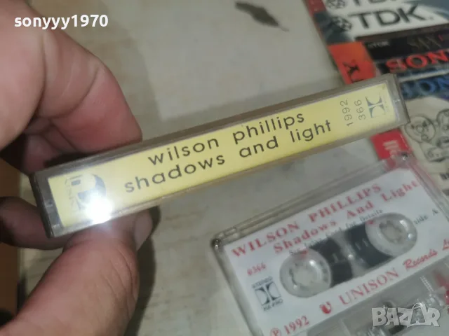 WILSON PHILLIPS 1992 UNISON TAPE 1008261900H2E7R, снимка 8 - Аудио касети - 55617750