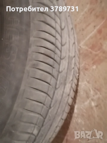 Летни гуми с железни джанти, снимка 3 - Гуми и джанти - 54189215