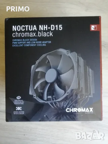 Процесорен охладител Noctua NH-D15 chromax.black (Запечатан)