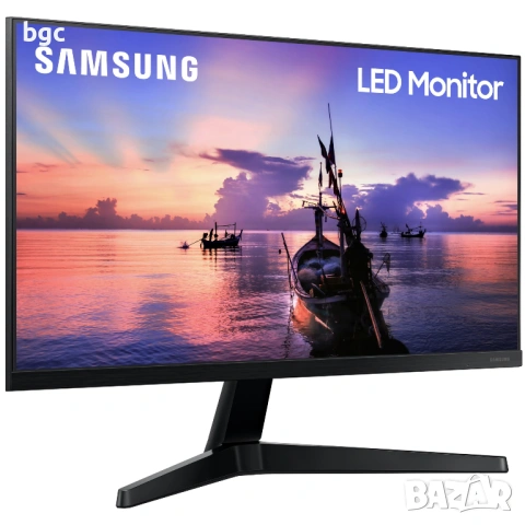 НОВ  Монитор Samsung 27", IPS, Full HD, 75 Hz, 5ms, HDMI, FreeSync, Vesa, Черен, LF27T350FHRXEN , снимка 12 - Монитори - 54942351