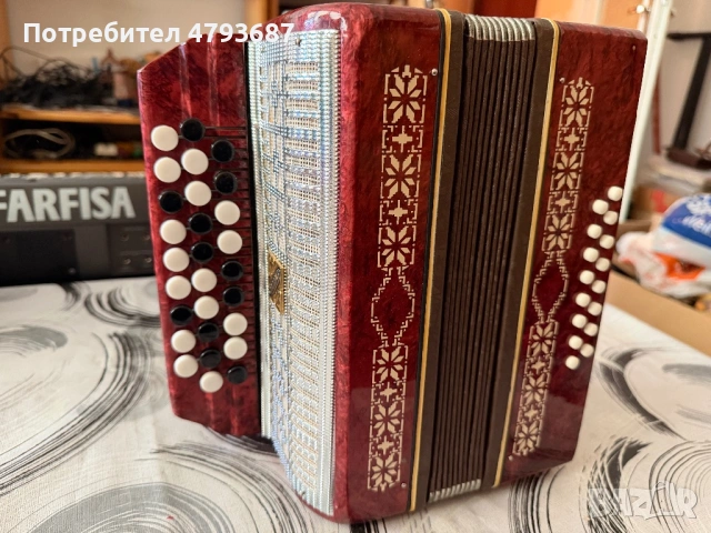 Руски хармоника БАЯН, снимка 2 - Антикварни и старинни предмети - 54584999