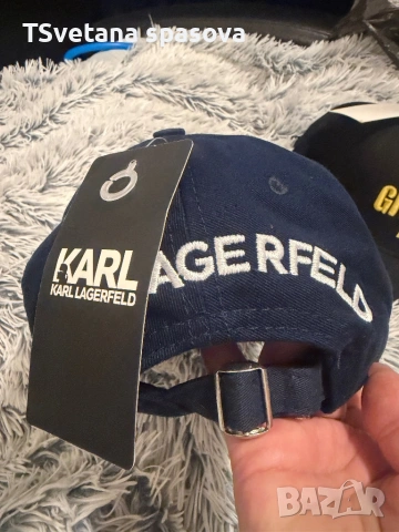Шапка Karl lagerfeld , снимка 7 - Шапки - 54683802
