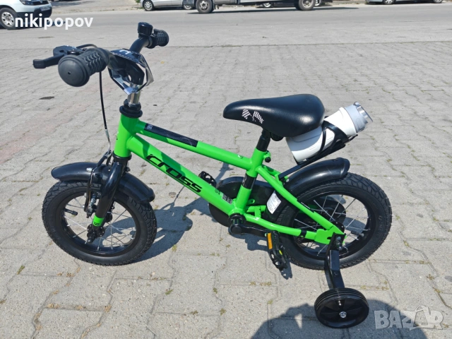 CROSS Велосипед 12" PATROL зелен, снимка 8 - Велосипеди - 54357472