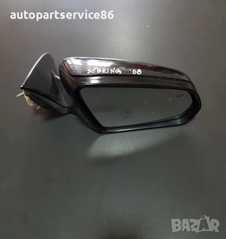 Странично огледало за предна дясна врата за Chrysler Sebring 2.0 Crd (2006-2011) 026011, снимка 2 - Части - 54578224