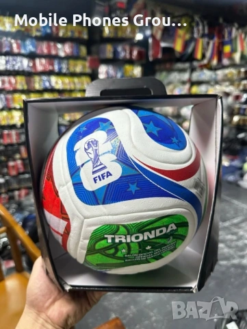 Футболни топки TRIONDA Световно първенство 2026 FIFA WORLD CUP+Подарък , снимка 2 - Футбол - 54889827