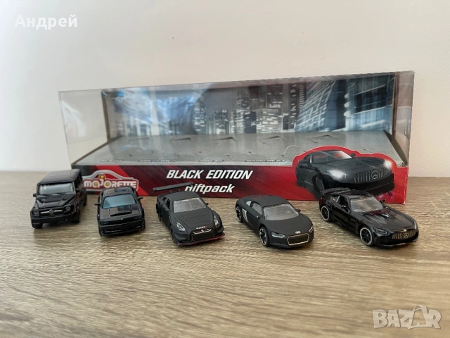 Majorette Gift Pack Black Edition 