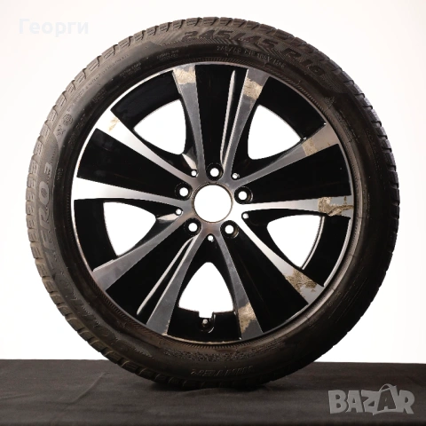 Комплект 4броя Pirelli Sottozero 3 245/45 R18 100V DOT3622| Джанти 8Jx18H2-N ET43 A2134013700| Гуми , снимка 2 - Гуми и джанти - 54862244