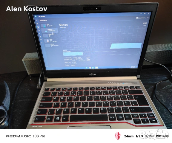Fujitsu лаптоп 15 инча