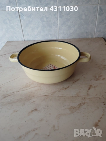 Нови емайлирани купи от 80-те години, снимка 11 - Съдове за готвене - 54203424