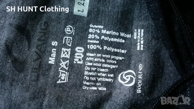ULVANG THERMO 80% Merino Wool размер S термо буза 80% Мерино вълна - 2785, снимка 11 - Блузи - 55383451