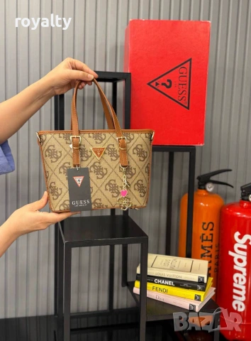 Guess Нова Стилна Дамска Чанта Различни Цветове Гес, снимка 3 - Чанти - 55026984