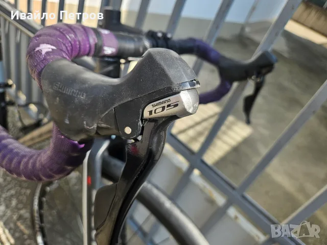 Шосеен/GRAVEL алумин-карбон велосипед STEVENS-SHIMANO 105-шест месеца гаранция , снимка 4 - Велосипеди - 55330023