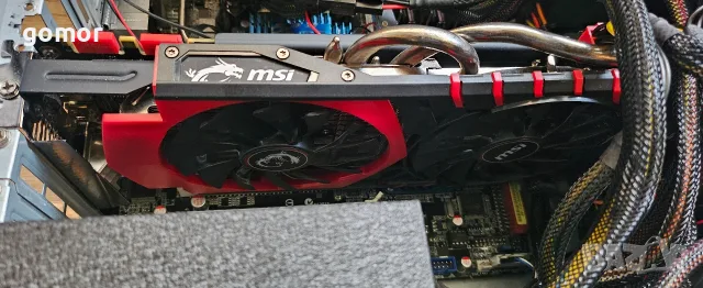 компютър настолен с 12gb ram видеокарта MSI, снимка 8 - Геймърски - 55444562