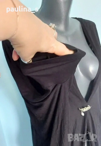 Два различни броя / Черна маркова наметка тип жилетка "Urban classics" и "Unbranded" , снимка 16 - Жилетки - 44459528