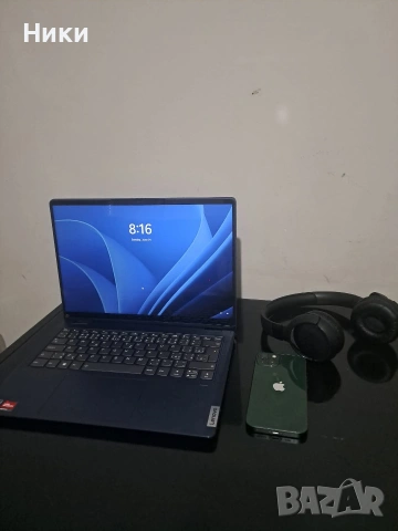 iPhone 13, Lenovo ideapad flex 5, JBL слушалки