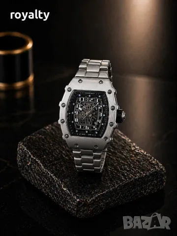 Richard Mille Нов Мъжки Часовник Кварцов Механизъм Различни Цветове , снимка 14 - Мъжки - 55315908