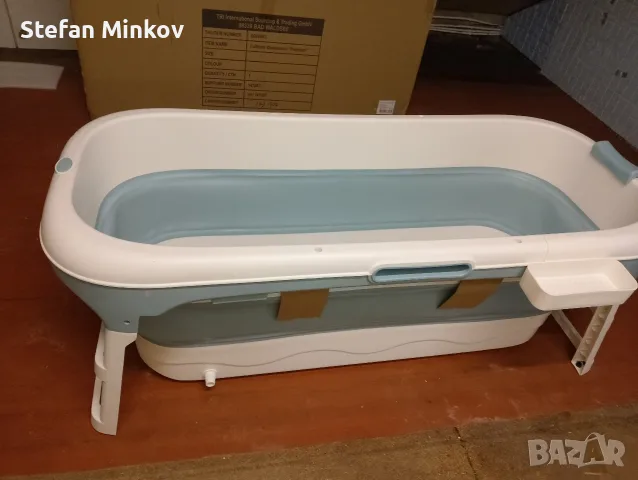 Сгъваема вана за възрастни, снимка 2 - Душ кабини и вани - 55567068