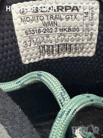 Туристически обувки SCARPA MOJITO TRAIL GORE-TEX. Размер 37.5, снимка 9 - Други - 54803926